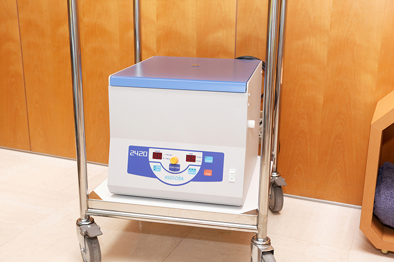 PRPを生成する遠心分離機